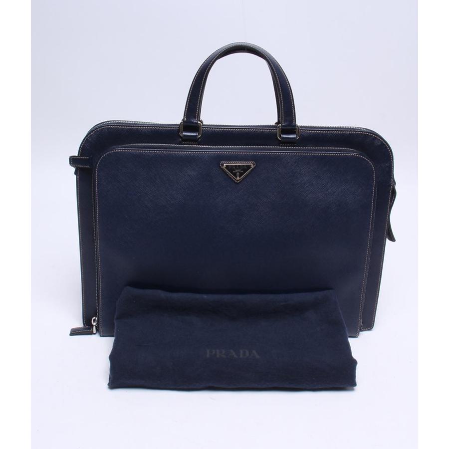 プラダ ブリーフケース ビジネスバッグ メンズ PRADA 中古 : Rehello