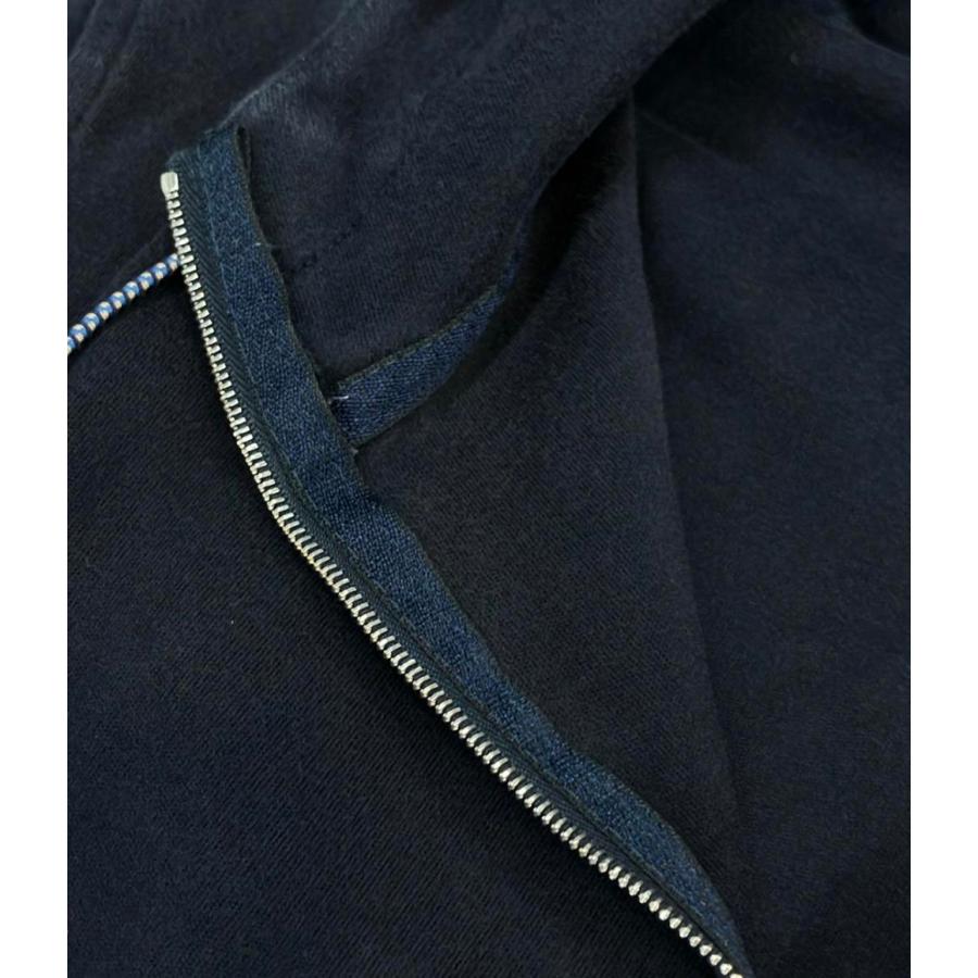 ルイ・ヴィトン ジップアップパーカー レザーパッチ レディース SIZE S