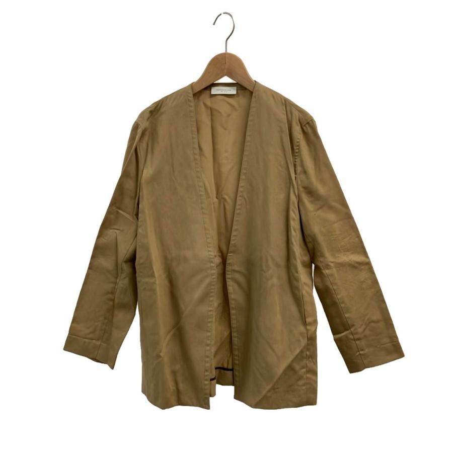 美品 トゥモローランド ノーカラージャケット メンズ SIZE 34 (XS