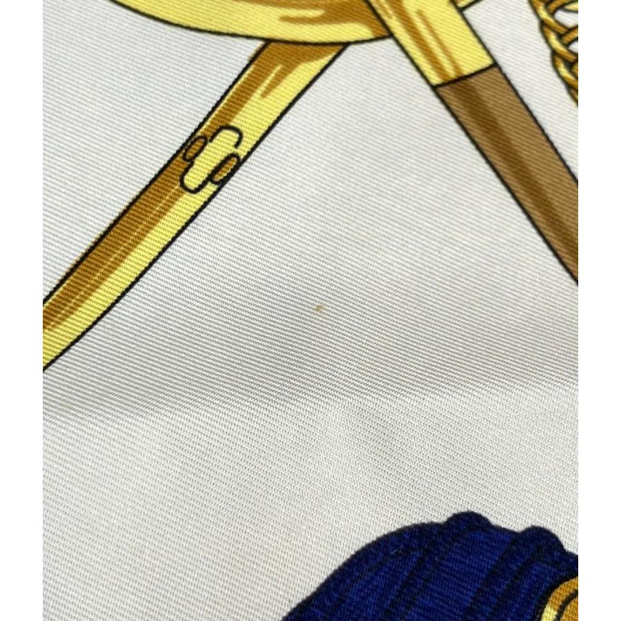 エルメス スカーフ シルク100% カレ90 Eperon dor レディース HERMES