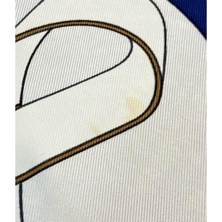 エルメス スカーフ シルク100% カレ90 Eperon dor レディース HERMES