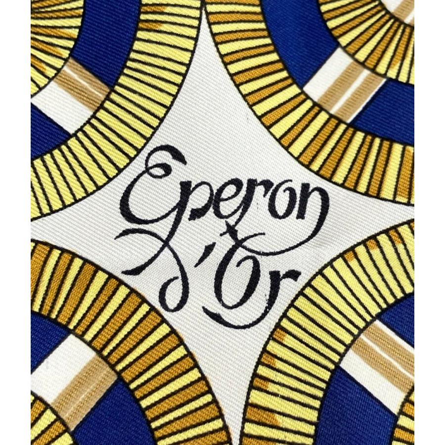 HERMES エルメス 100%シルクスカーフ カレ90 Eperon dor エルメス スカーフ シルク100% カレ90 Eperon dor レディース HERMES