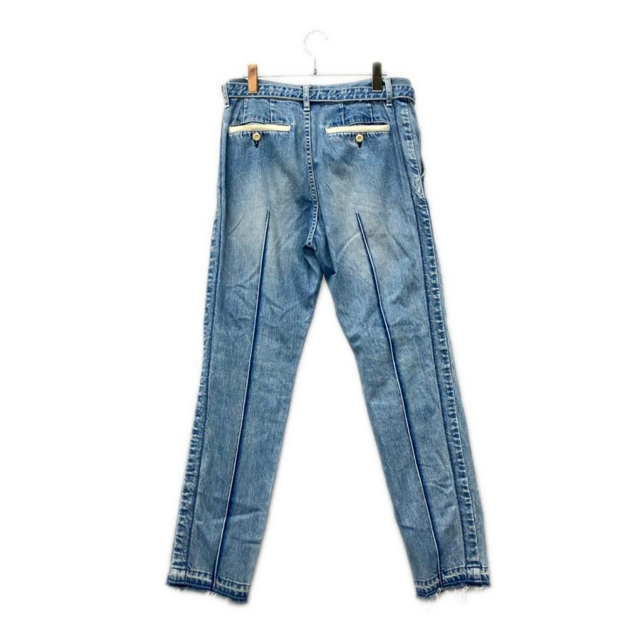 サカイ ベルテッド カットオフ デニムパンツ 20-02365M メンズ SIZE 2 Sacai サカイ ベルテッド カットオフ デニムパンツ 20-02365M メンズ SIZE 2