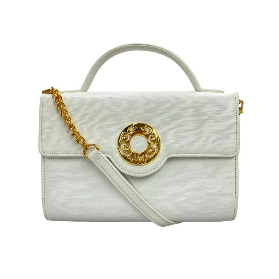 ハナエモリ ハンドバッグ ショルダーバッグ 2WAY 斜め掛け レザー