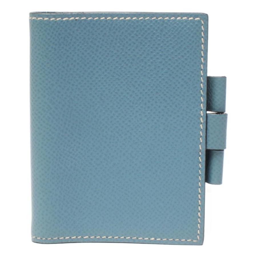 エルメス 手帳カバー □D刻印 シルバー金具 アジェンダミニ レディース