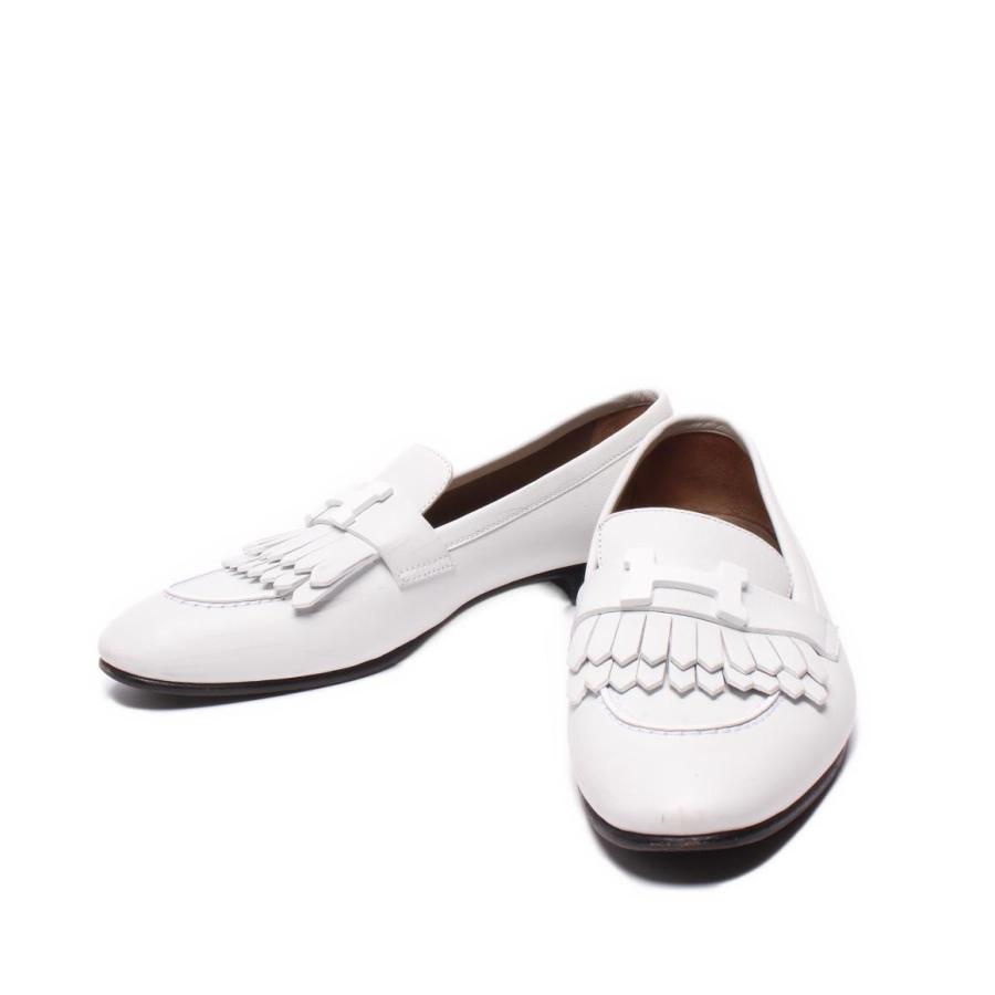 HERMES エルメス モカシン ロワイヤル フリンジ ベージュ　36 1/2 エルメス モカシン フリンジ ロワイヤル レディース SIZE 36 1/2 (M