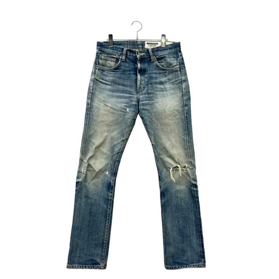 ネイバーフッド デニムパンツ ダメージ加工 201XBNH-PTM11 メンズ SIZE 