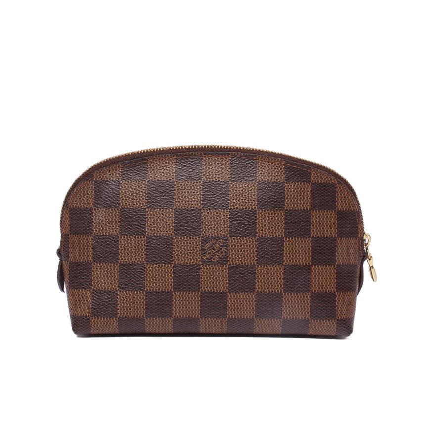 Louis Vuitton ダミエポーチ ブラウン ルイ・ヴィトン ポーチ ポシェット コスメティック PM ダミエ エベヌ
