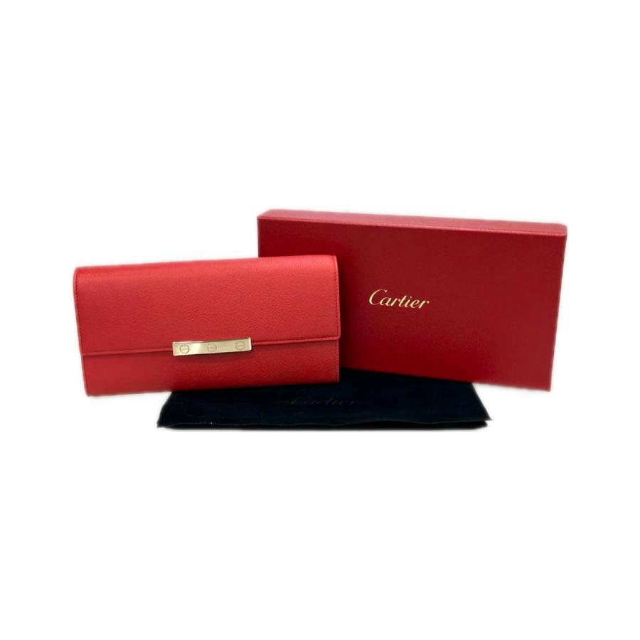 美品 カルティエ 長財布 レディース Cartier 中古 : Rehello by
