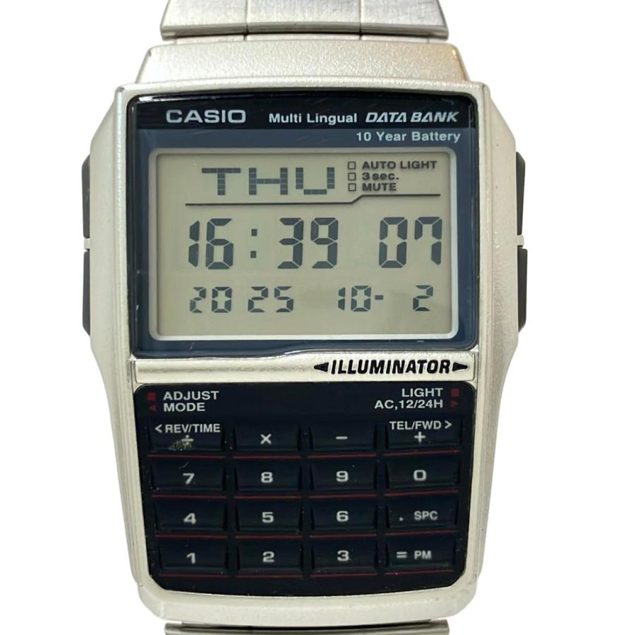 CASIO DATABANK DBC-32 中古品 2点 CASIO(カシオ) / DATA BANK/クォーツ腕時計/デジタル/ステンレス