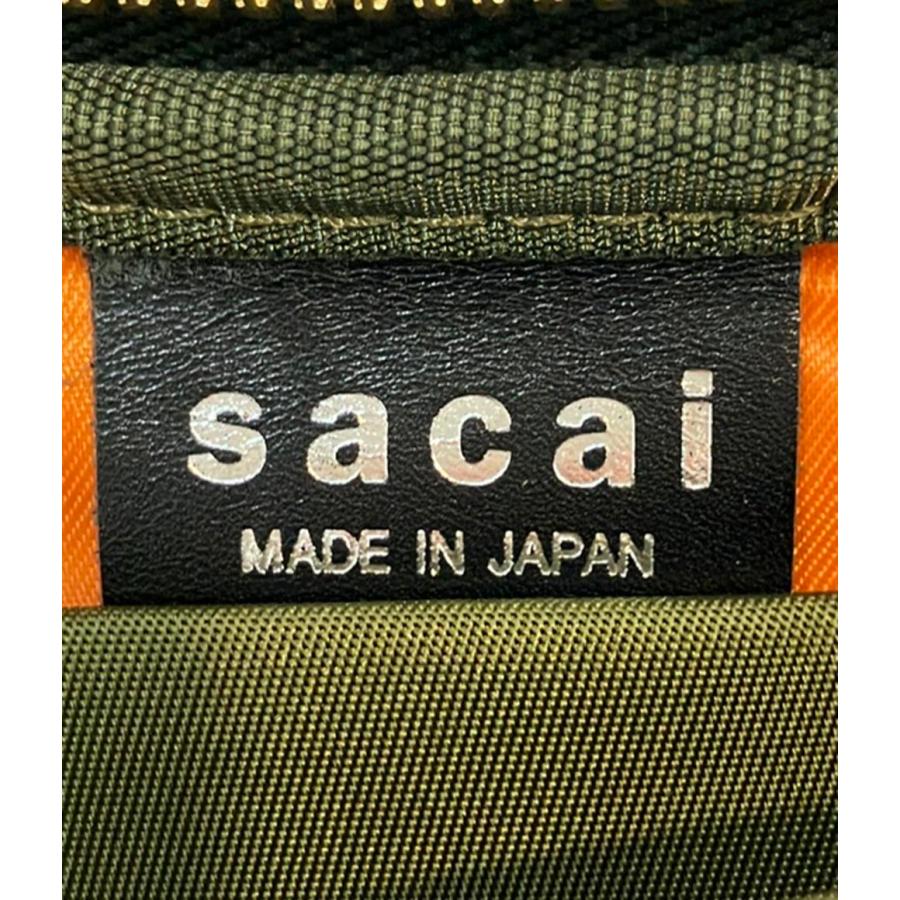 サカイ ラウンドファスナー長財布 ポーターコラボ メンズ Sacai 中古