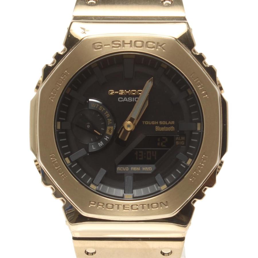 カシオ 腕時計 Bluetooth G-SHOCK ソーラー ブラック GM-B2100 メンズ
