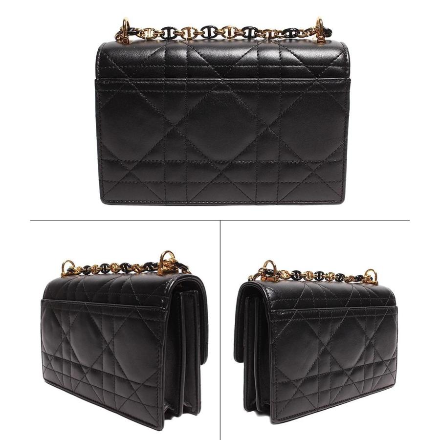 クリスチャンディオール レザーショルダーバッグ ゴールド金具 Miss