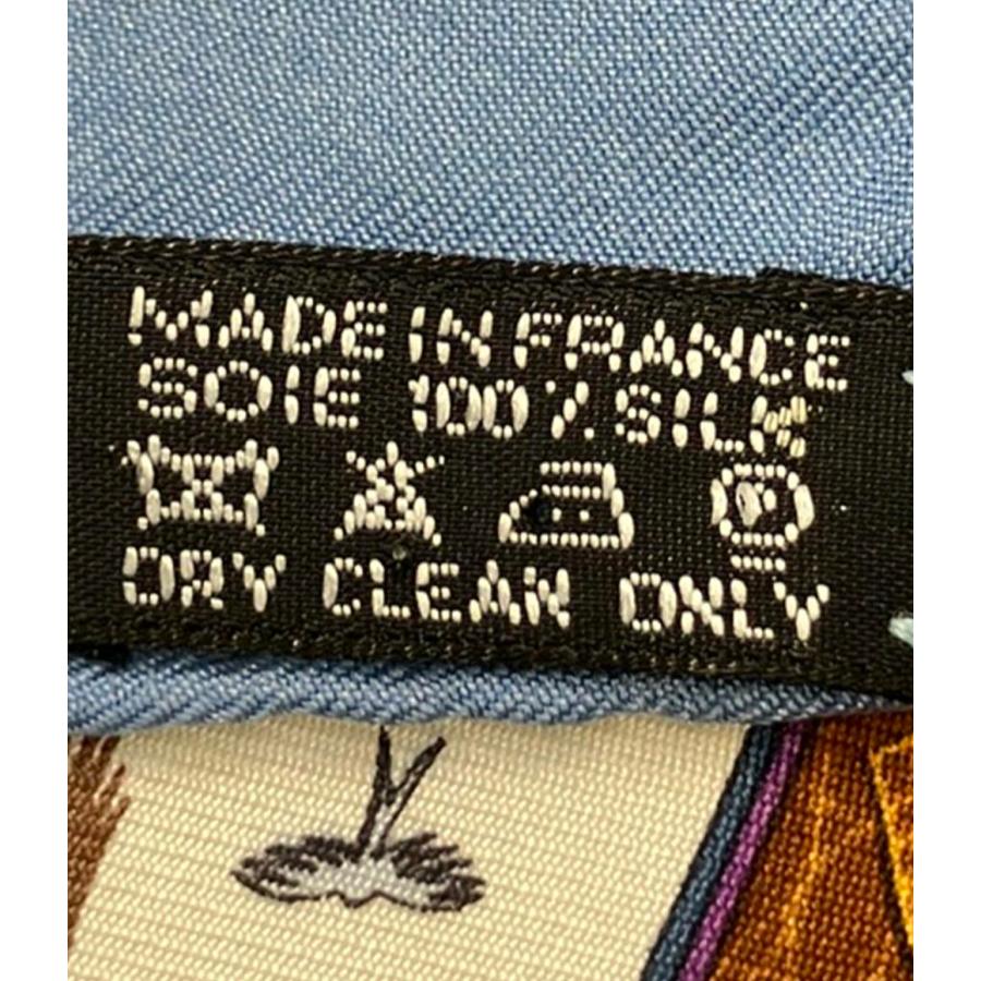 エルメス スカーフ カレ 40 シルク 100% Decoupages レディース HERMES