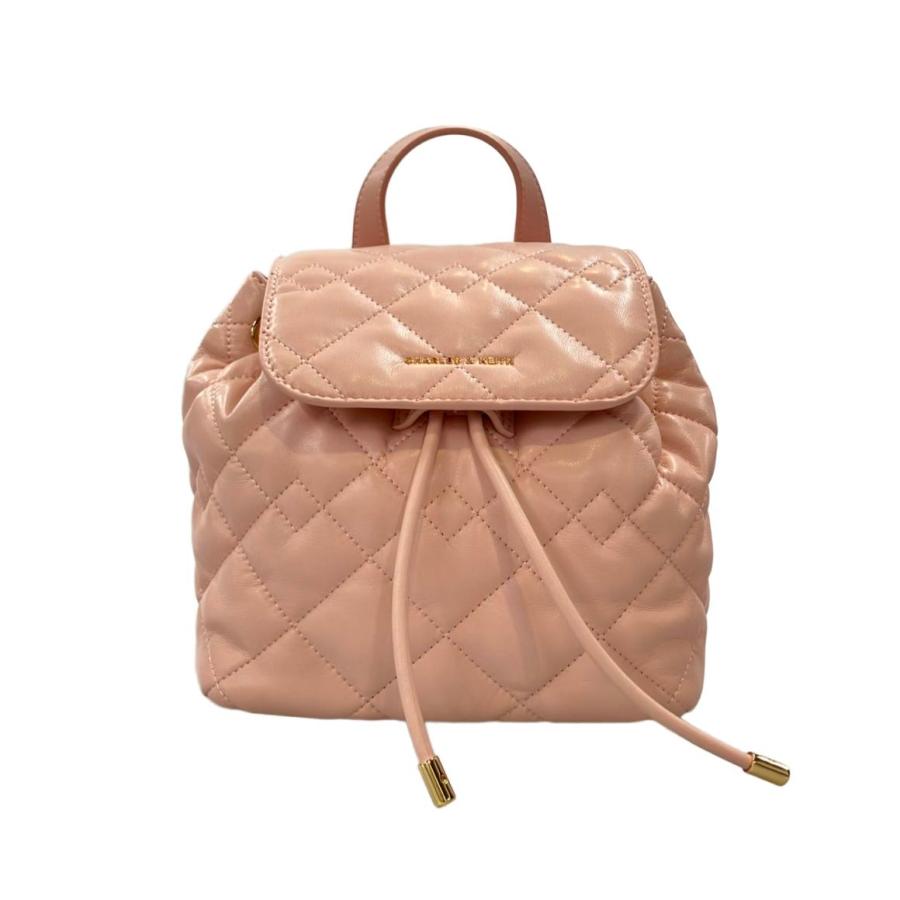チャールズ＆キース リュック レディース CHARLES＆KEITH 中古 チャールズアンドキースリュックベージュ