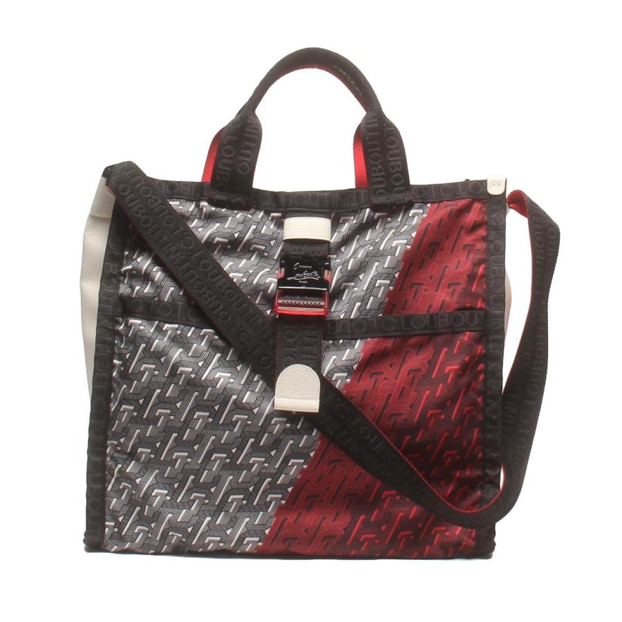 美品 クリスチャンルブタン 2way トートバッグ ショルダーバッグ  