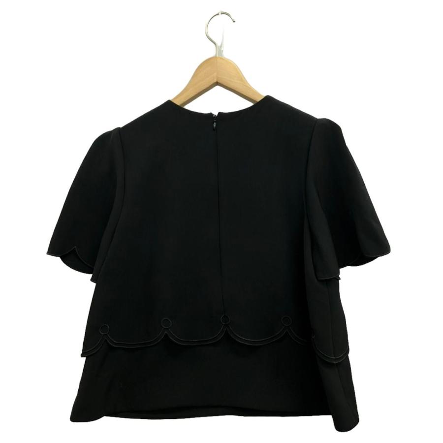 チェスティ 半袖ブラウス スカラップカッティングブラウス レディース