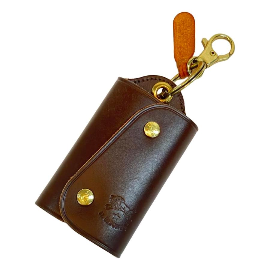 【IL BISONTE】キーケース（未使用） イルビゾンテ キーケース キーリング メンズ IL BISONTE 中古