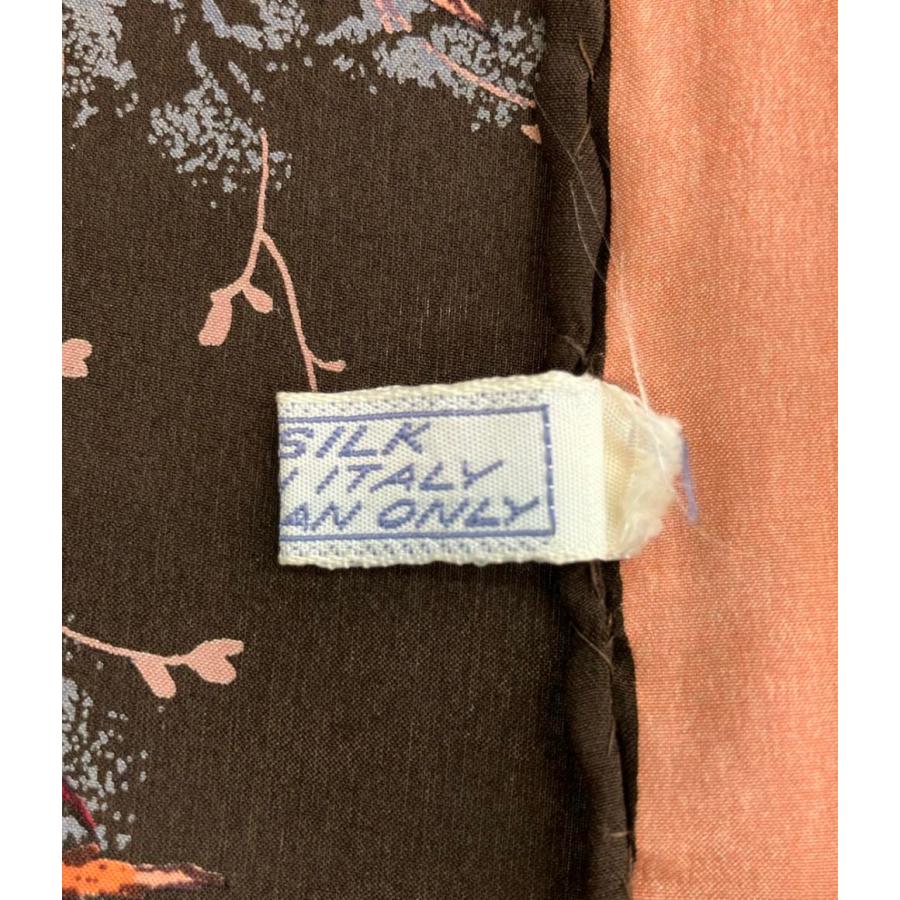 グッチ スカーフ シルク100% 鳥柄 レディース GUCCI 中古 : Rehello by
