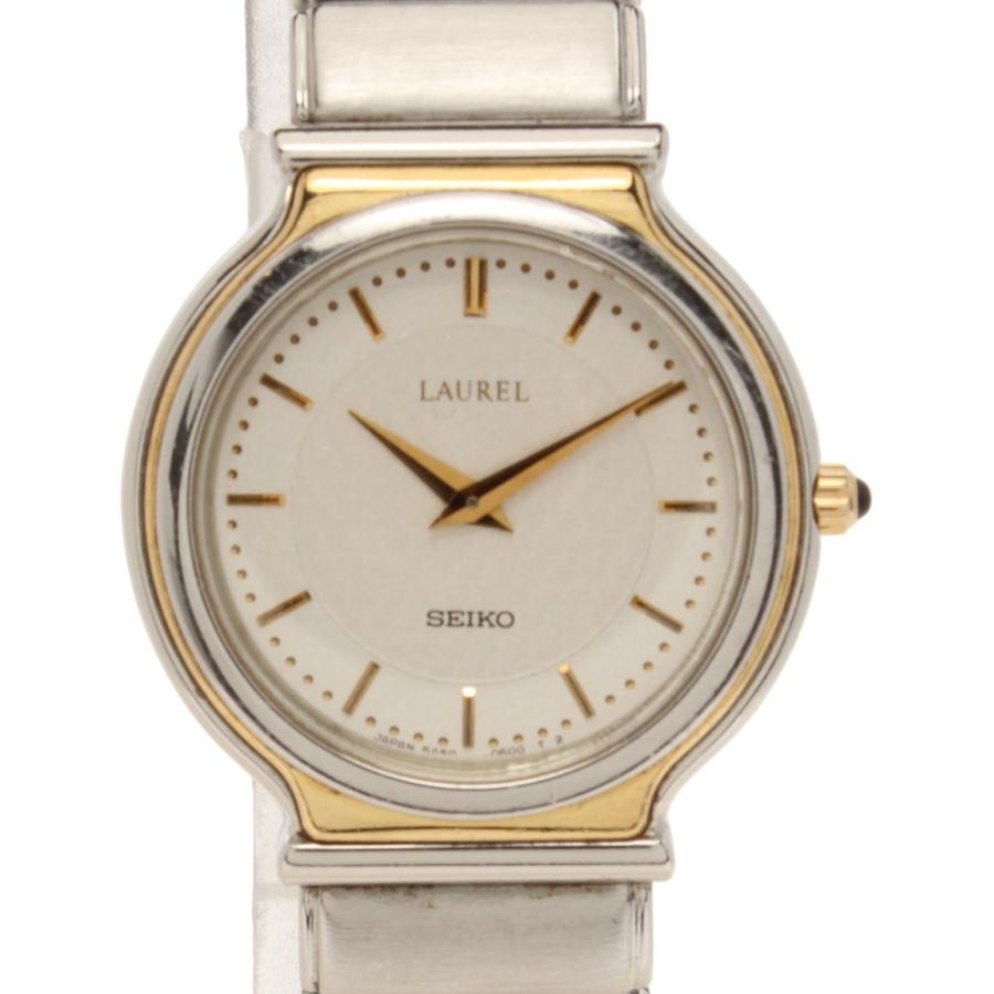 セイコー 腕時計 ローレル クオーツ 5A50-0220 レディース SEIKO 中古