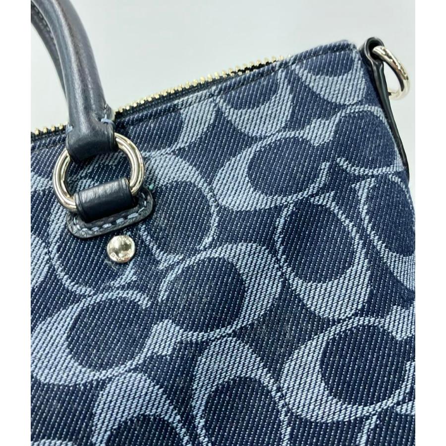 コーチ 2way デニムハンドバッグ ミニショルダーバッグ 斜め掛け コーチ 2way デニムハンドバッグ ミニショルダーバッグ 斜め掛け