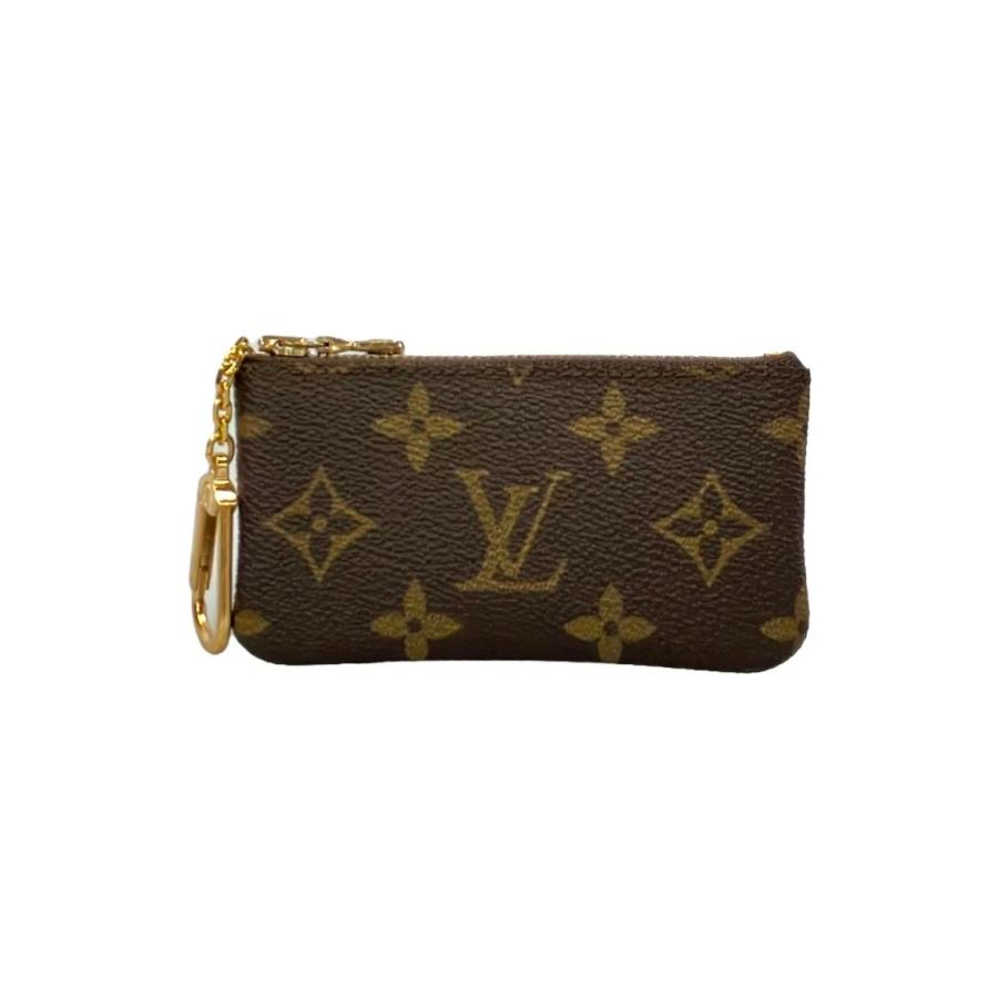 ルイヴィトン キーリング付きコインケース ポシェット クレ モノグラム