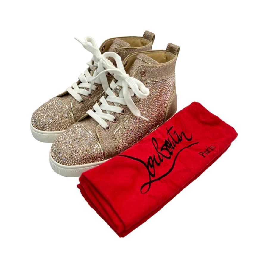 ☆美品☆Christian Louboutin ルブタン ハイカットスニーカー 中古】極