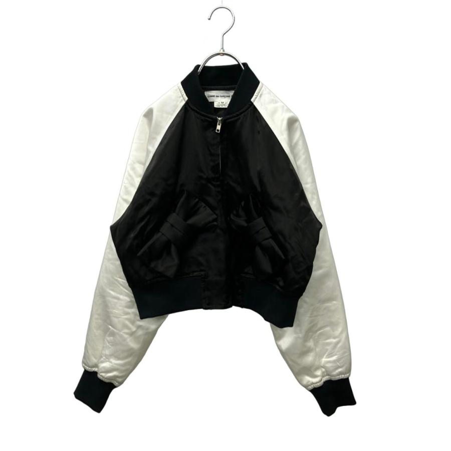 コムデギャルソンガール ブルゾン リボンディテール ボンバー