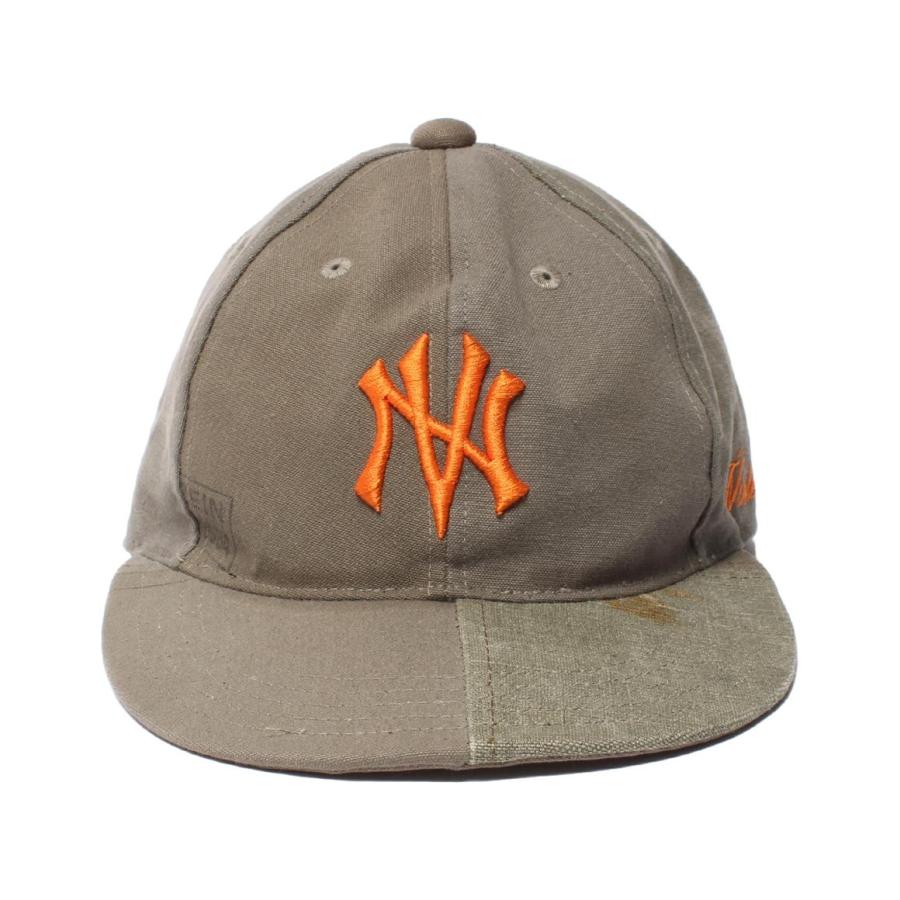帽子 NVCLEAR CAP ニュークリア NVCLEAR NV LOGO FR ARMY COTTON CAP （Black Dye