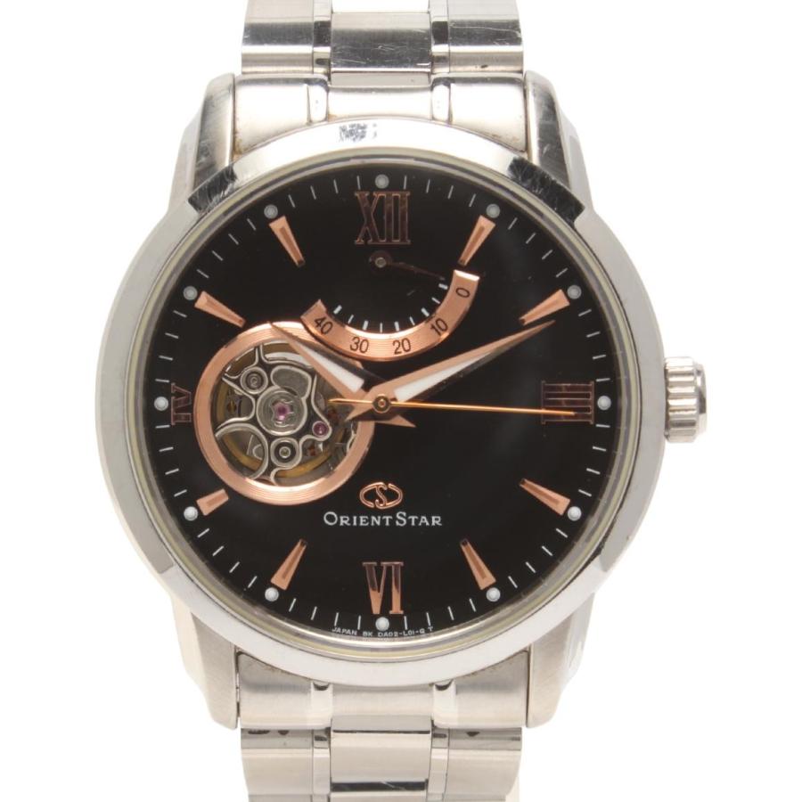 【美品】ORIENT STAR オリエントスター　自動巻き DA02-C0-B オリエントスター 腕時計 自動巻き ブラック DA02-C0-B メンズ