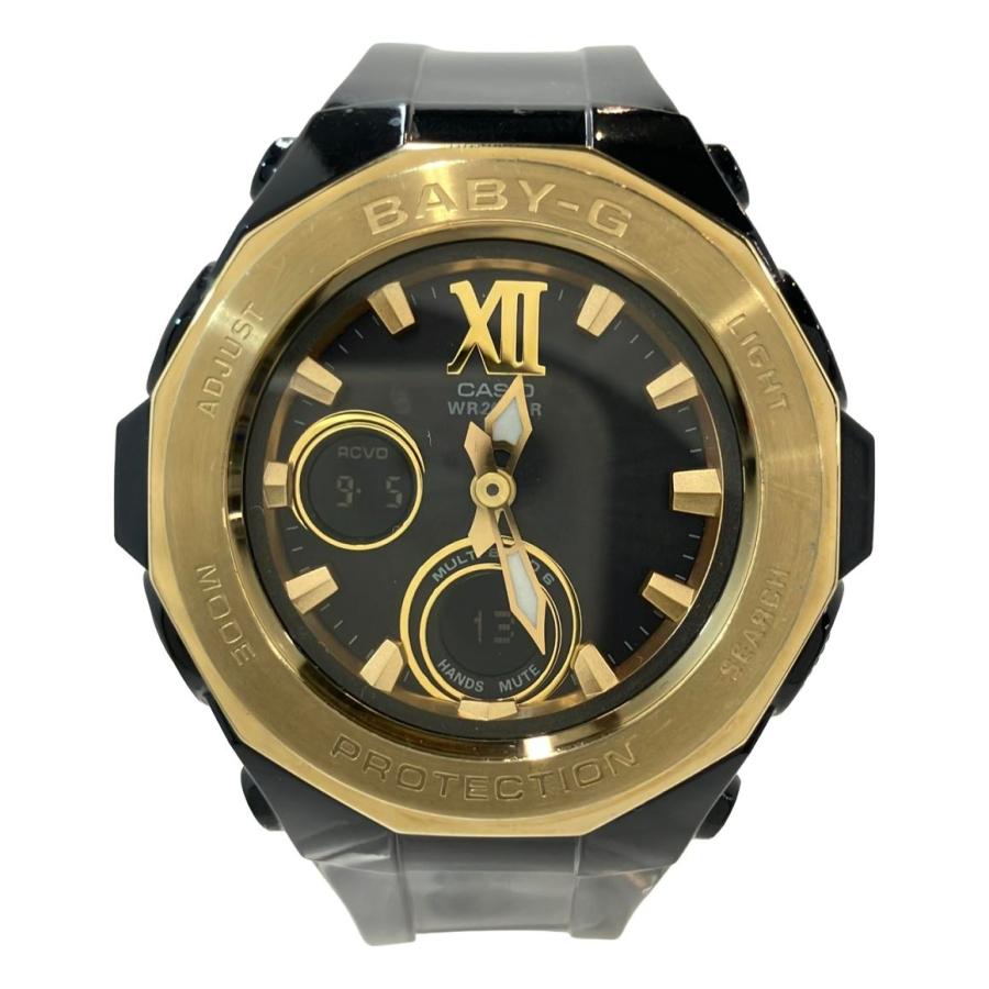 カシオ 腕時計 BABY-G ソーラー ブラック BGA-2200G レディース CASIO