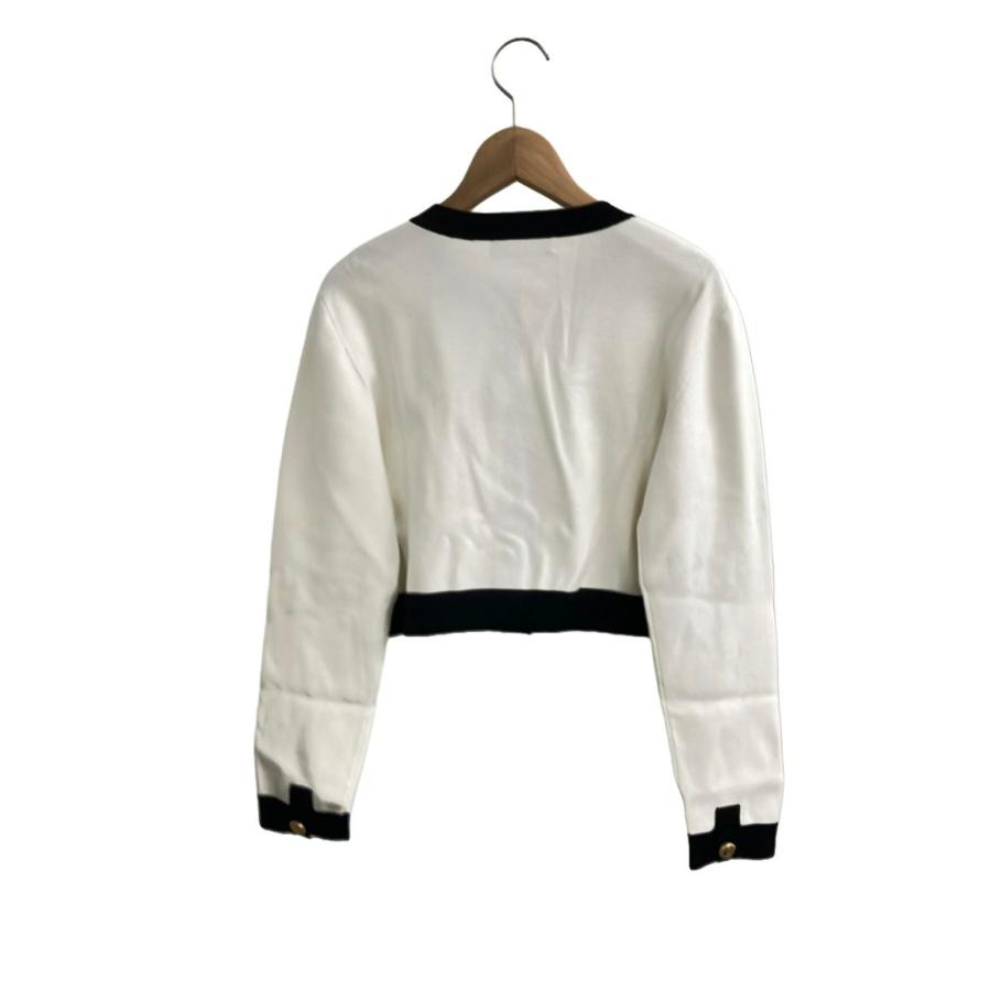 セルフォード 総針トリムニットカーディガン 23春夏 レディース SIZE