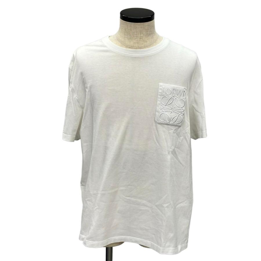 【未使用タグ付き】LOEWE リラックスフィットTシャツ LOEWE ロエベ リラックスフィット Tシャツ コットン (LOEWE/T