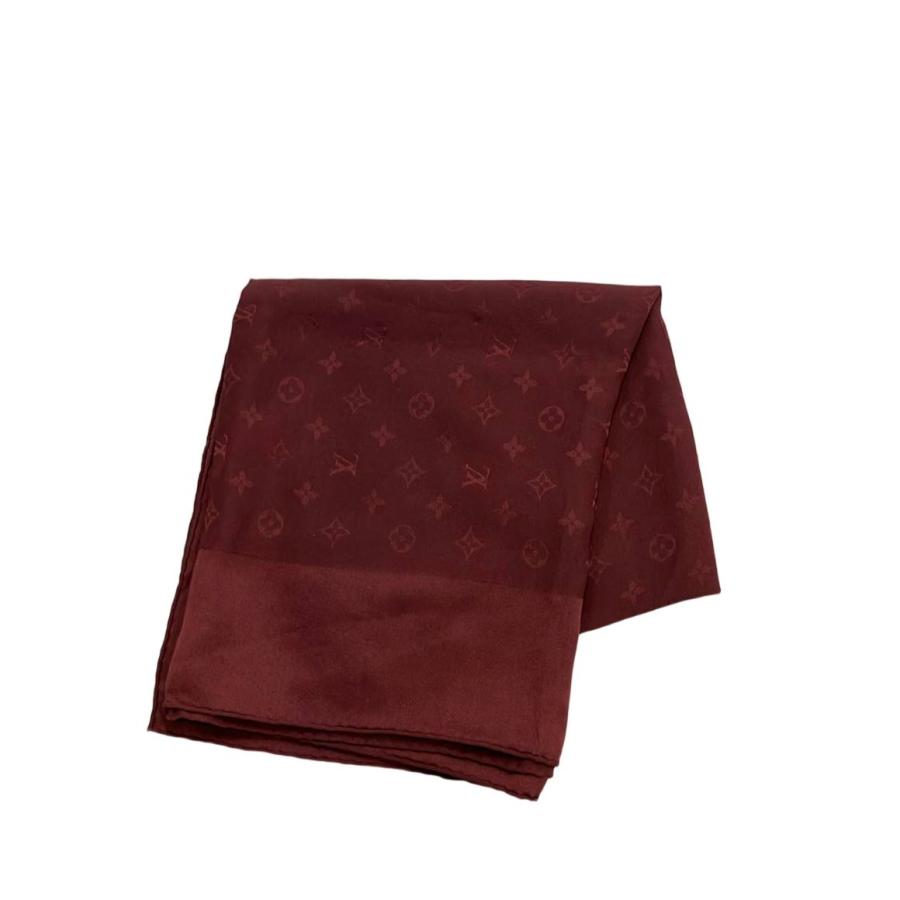 ★LOUIS VUITTON  シルクスカーフ　カレ モナコ 大判 ルイ・ヴィトン スカーフ シルク100% カレ モナコ モノグラム