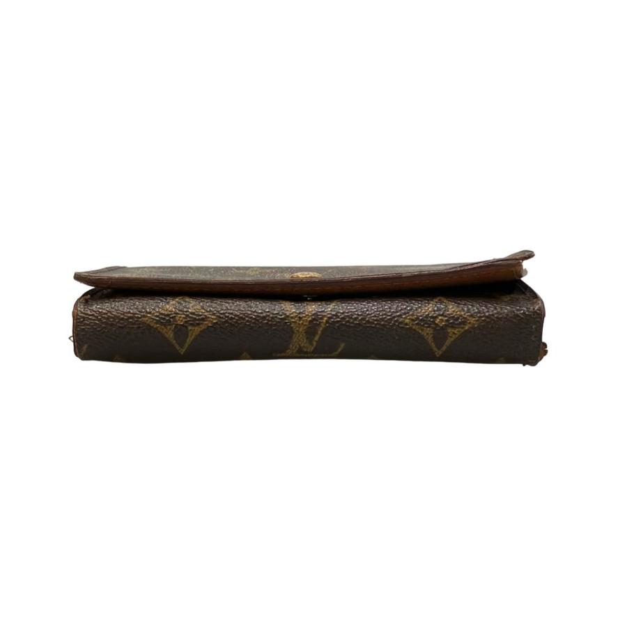 ルイヴィトン モノグラム ポルトモネビエ トレゾール M61730 二つ折り財布 訳あり LOUIS VUITTON 二つ折り財布 ポルトモネ ビエ トレゾール