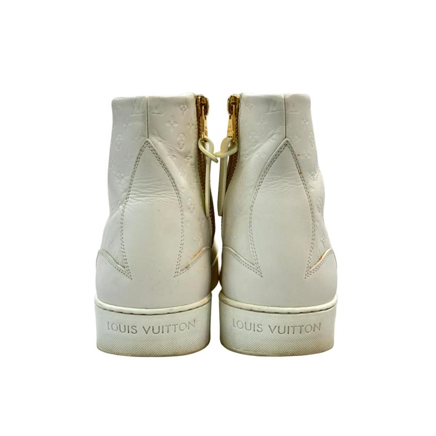 ルイ・ヴィトン ハイカットスニーカー サイドジップ モノグラム