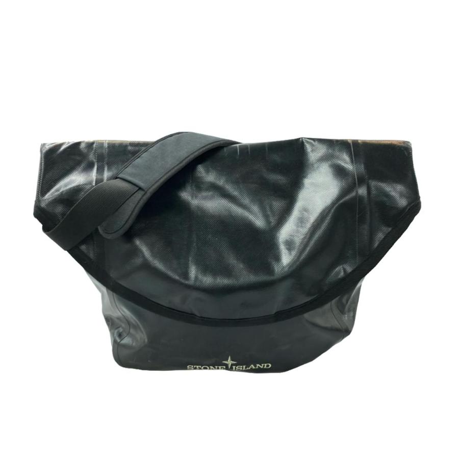 stone  ショルダーバッグ 黒 未使用品　ストーンアイランド STONE ISLAND(ストーンアイランド) ショルダーバッグ791590870