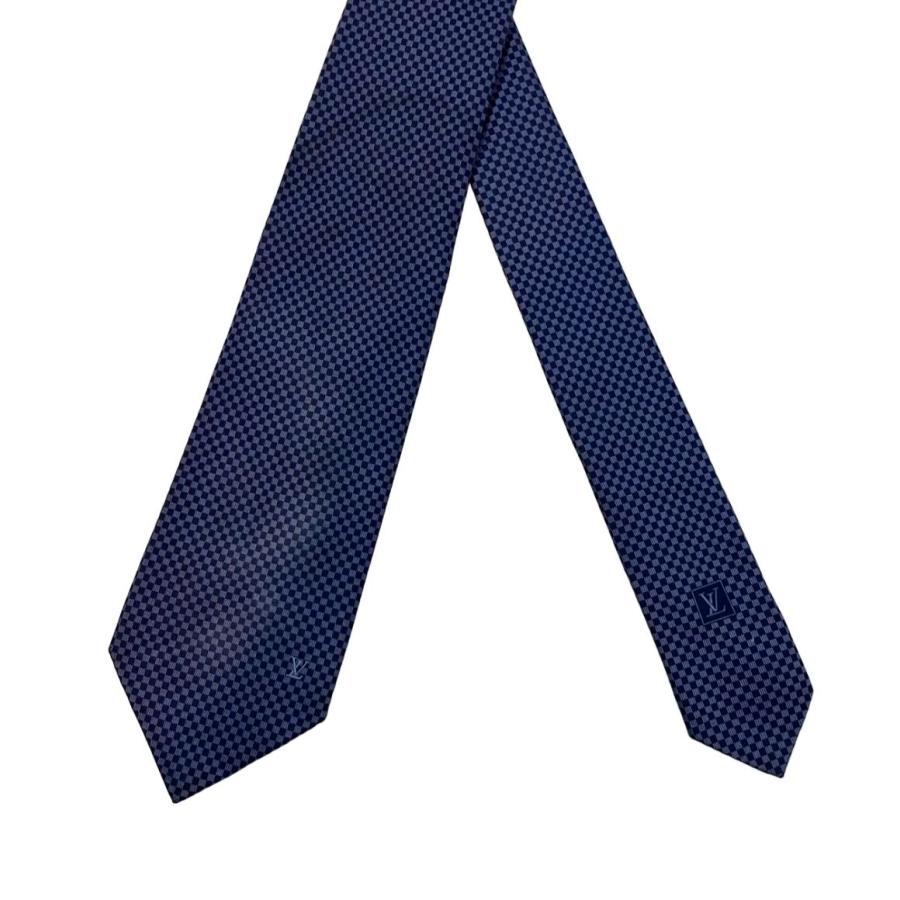 【未使用品】ルイヴィトン ネクタイ 青 ブルー 中古・古着通販】LOUIS VUITTON (ルイ ヴィトン) ネクタイ
