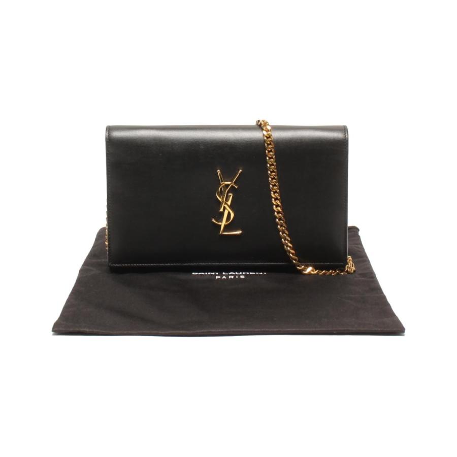 美品✨イヴ サンローラン 2way ショルダーバッグ クラッチ チェーン こげ茶 美品✨イヴ サンローラン 2way ショルダーバッグ クラッチ