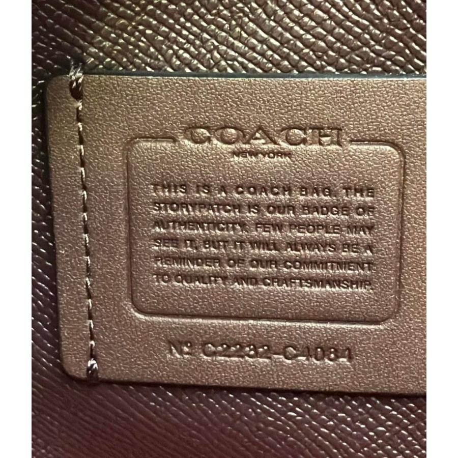 美品 コーチ 2WAY ハンドバッグ ショルダーバッグ 斜め掛け モリー