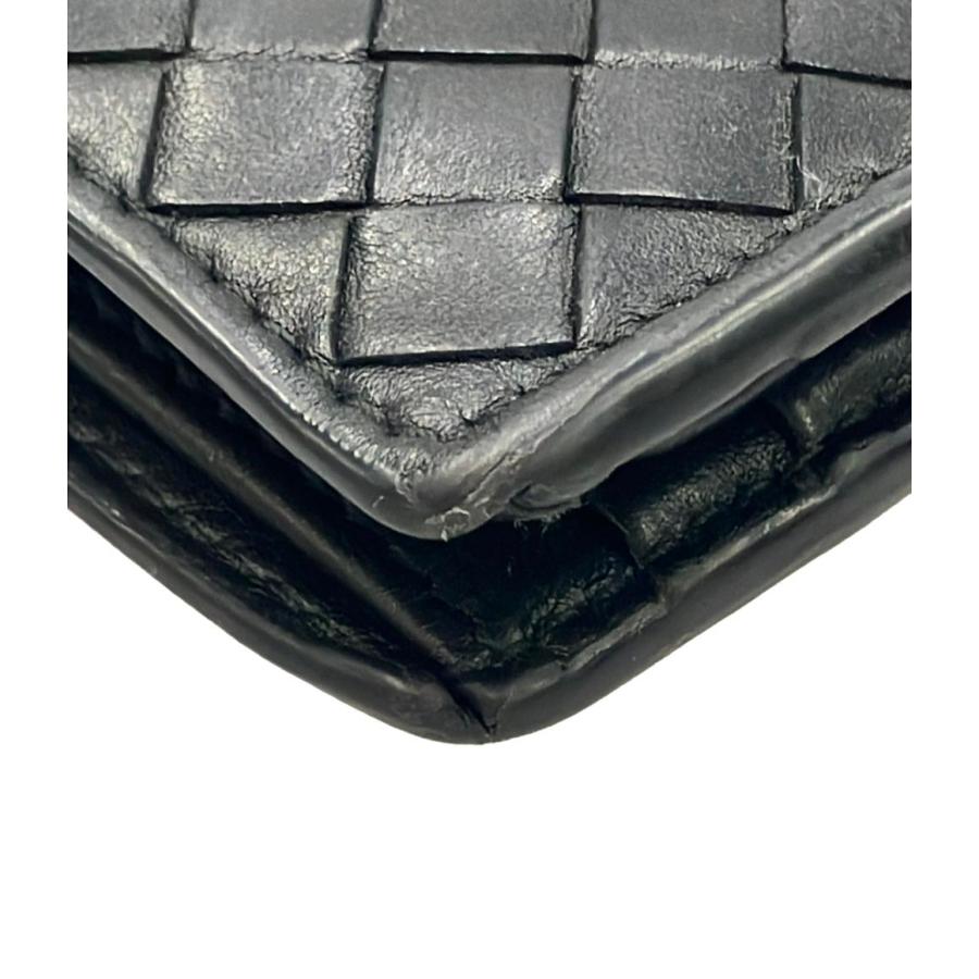 ボッテガ・ヴェネタ 二つ折り財布 イントレチャート メンズ BOTTEGA