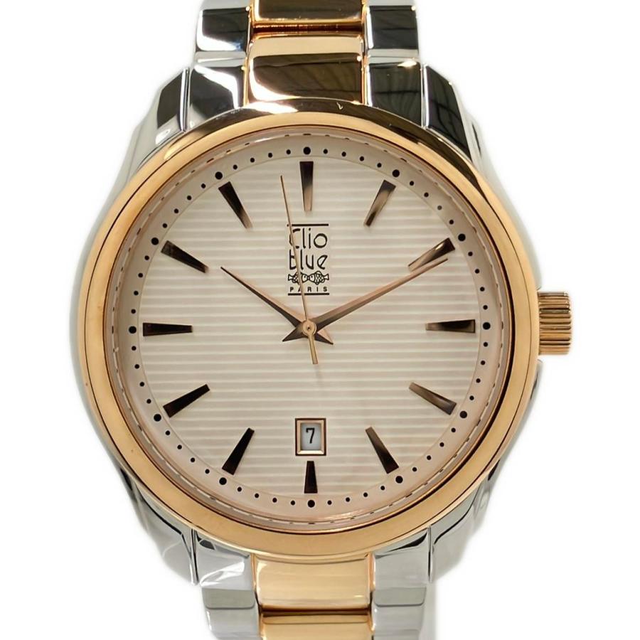 clioblue 様 クリオブルー 腕時計 クオーツ メンズ Clio blue 中古 : Rehello by