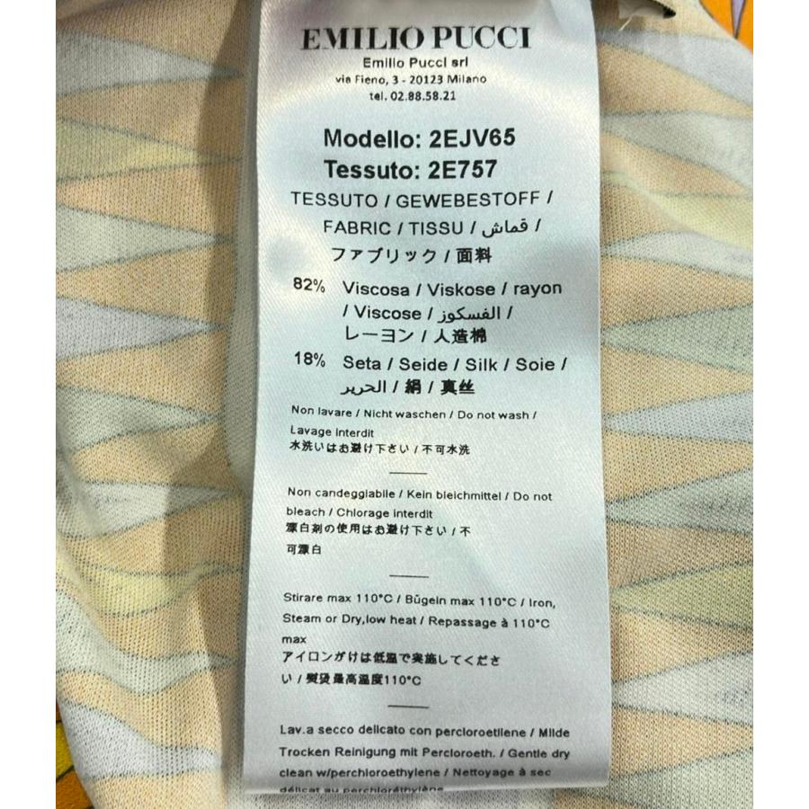 エミリオ・プッチ 総柄膝丈スカート レディース SIZE 34 (XS