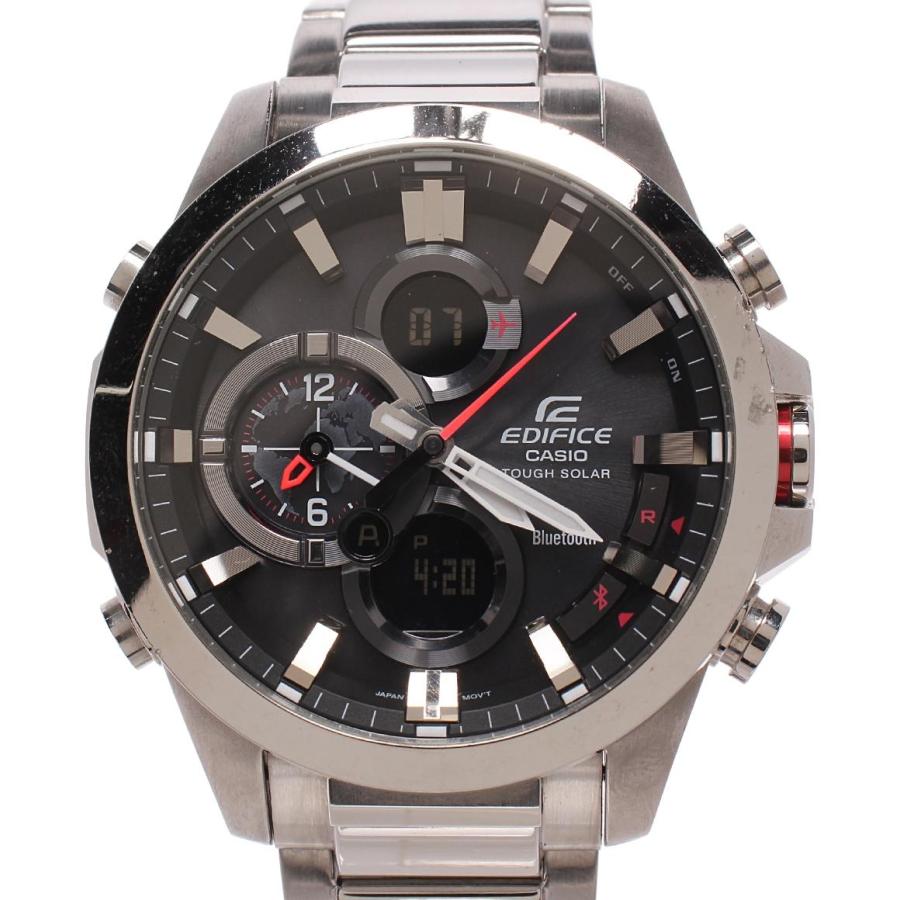EDIFICE ECB-500 腕時計 カシオ 腕時計 Bluetooth EDIFICE エディフィス ソーラー ブラック ECB