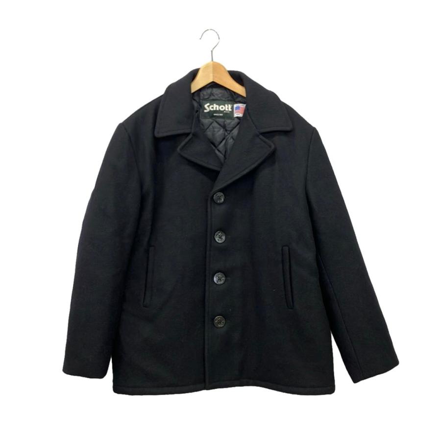 美品 ショット ピーコート メンズ SIZE 44 (M) schott 中古 : Rehello