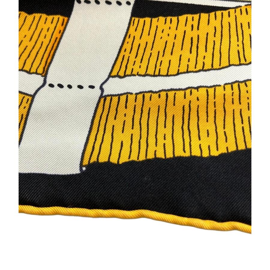 美品 エルメス スカーフ カレ90 シルク100% 馬銜 Mors a Jouets