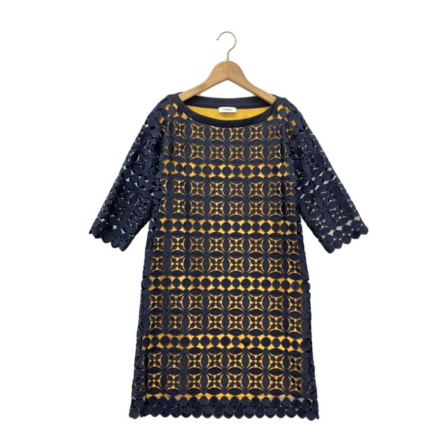 美品 マックスアンドコー 長袖ワンピース レディース SIZE 36 (XS 