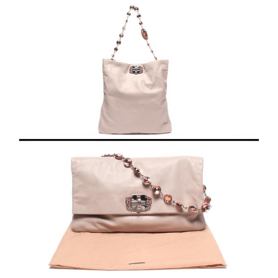ミュウミュウ 2way ショルダーバッグ 肩掛け クラッチバッグ