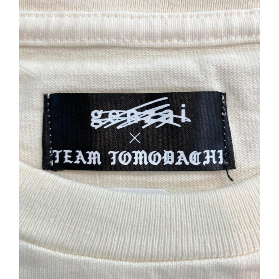 美品 ゲンザイ 半袖Tシャツ ×TEAM TOMODACHI GZ1103 メンズ SIZE