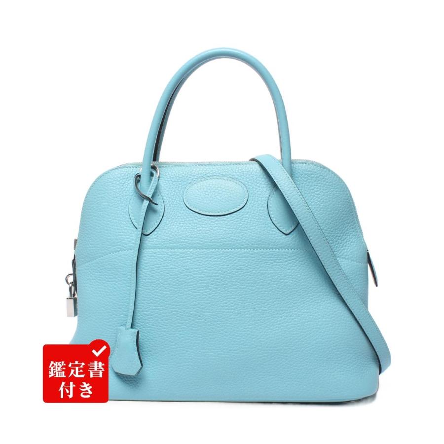 エルメス 2way ハンドバッグ ショルダーバッグ T刻印 シルバー金具 